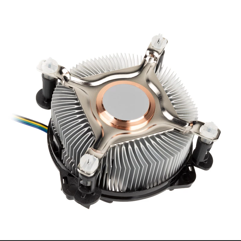 CPU-koeler Akasa AK-955A-BV2 voor Intel socket T/775, geschikt voor Pentium 4 tot 2,6 GHz