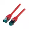 EFB-Elektronik RJ45 patchkabel Cat.6A S/FTP LSZH rood 0,25m fabrikant: EFB Elektronik (MK6001.0,25R)