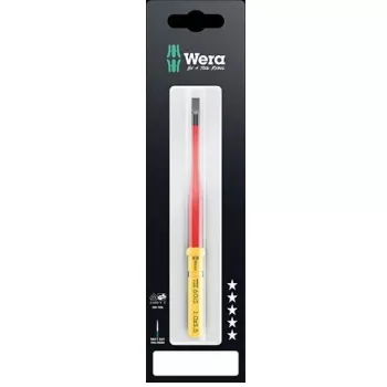 Schroevendraaierset Wera Kraftform Kompakt VDE 60 iS geïsoleerd 50 mm — elektrisch geïsoleerde precisieset