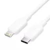 USB-C naar Lightning-kabel 3A 480Mbit/s 1m WIT