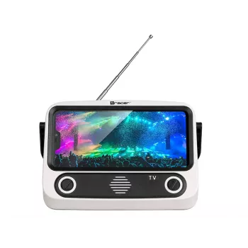 Mobiele standaard TRACER T-MLX48046 met Bluetooth-luidspreker, verstelbare telefoon-/tablethouder