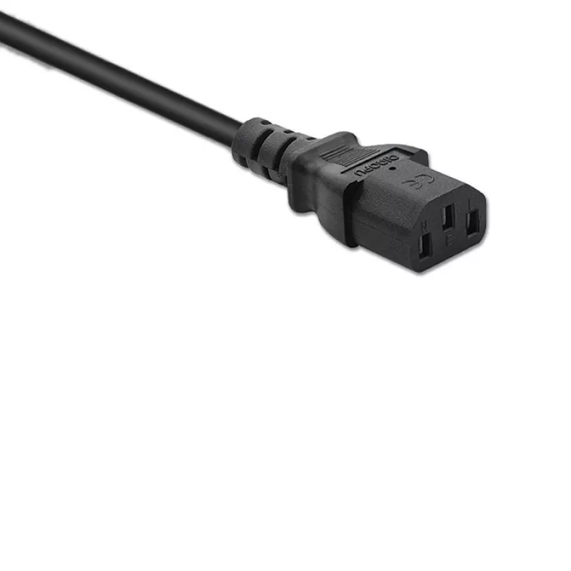 Verlengsnoer QOLTEC 50459 IEC C13 naar C14 1,5 m