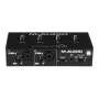 Audio-interface M-Audio M-Track Duo — USB 2-in/2-out, 16-bit/48 kHz, 1x XLR/TS-combo, 1x instrumentingang, 48V fantoomvoeding