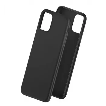 Telefoonhoesje 3MK Matt Case voor Apple iPhone 14, TPU, geschikt voor 6,1 inch (15,5 cm), zwart