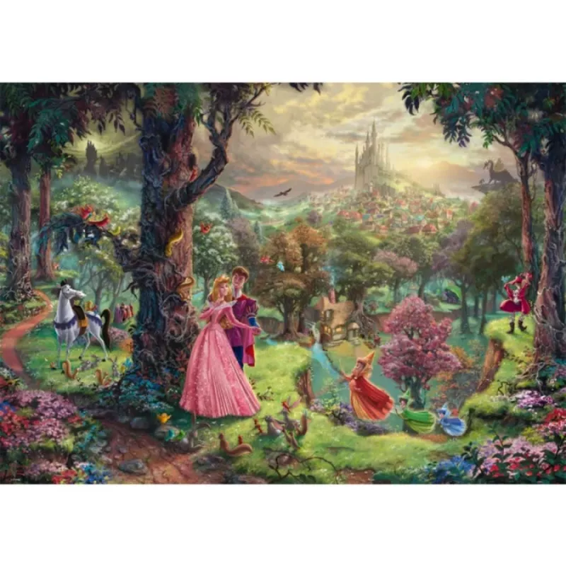 Puzzel Thomas Kinkade: Disney Sleeping Beauty
