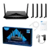 Cudy LT18 draadloze router Gigabit Ethernet dual-band (2,4 GHz / 5 GHz) 4G zwart
