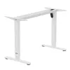 Elektrisch in hoogte verstelbaar bureau ergo office ER-400 W — max. hoogte 1160 mm, max. belasting 80 kg