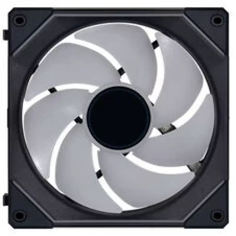 LIAN LI UNI FAN SL-INF 140 ARGB Reverse Blade PWM 3-pack - zwart