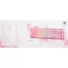 Deltaco GAM-021-RGB-P-DE - volledige grootte (100%) - USB - membraantoetsenbord - QWERTZ - roze