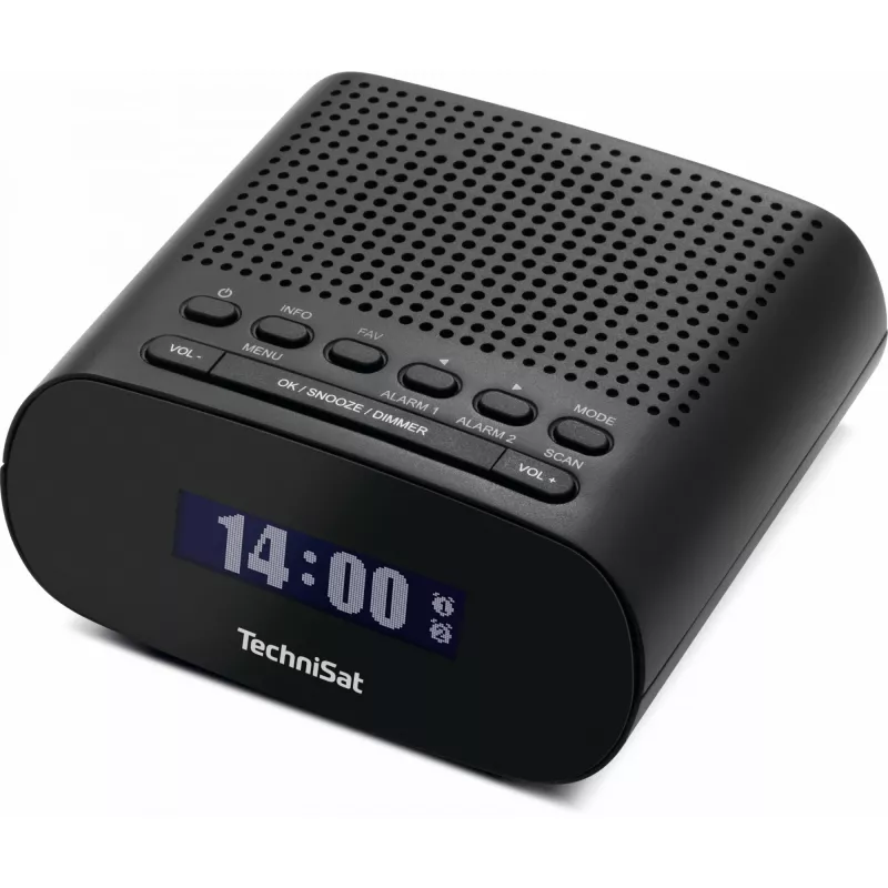 Wekkerradio TechniSat TECHNIRADIO 50 analoog digitaal DAB FM
