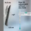 TV-accessoire wandbeugel /32-70/WEISS TM5-W Onkron
