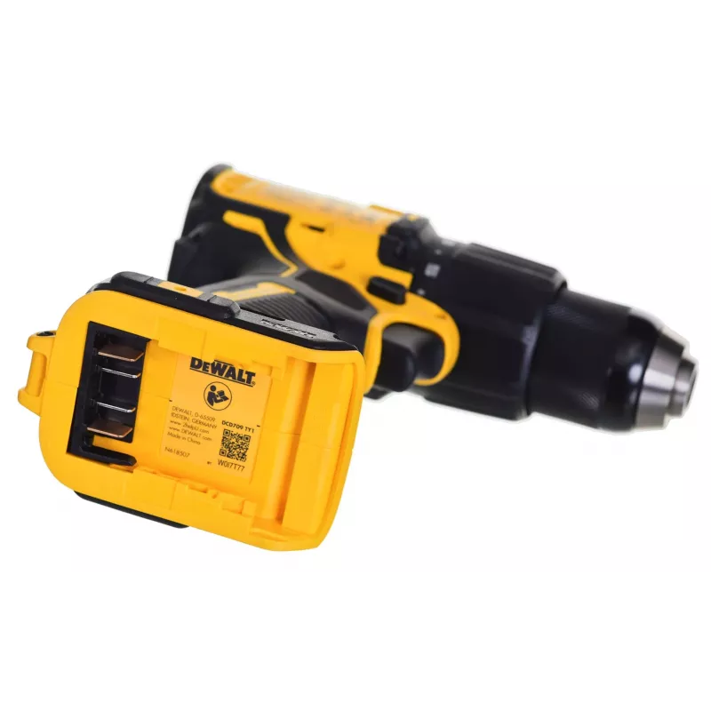 Dewalt DCD709D2T slagschroevendraaier met accu en oplader