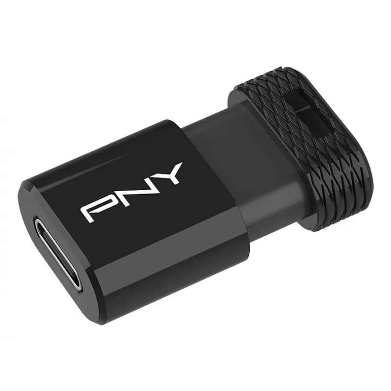 USB-flashdrive PNY Elite-X 64 GB USB Type-C 3.2 Gen 1 (3.1 Gen 1) zwart