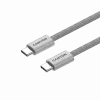CANYON Kabel OnWire 60MG C-C 60W Magneet Gevlochten 1m Lichtgrijs