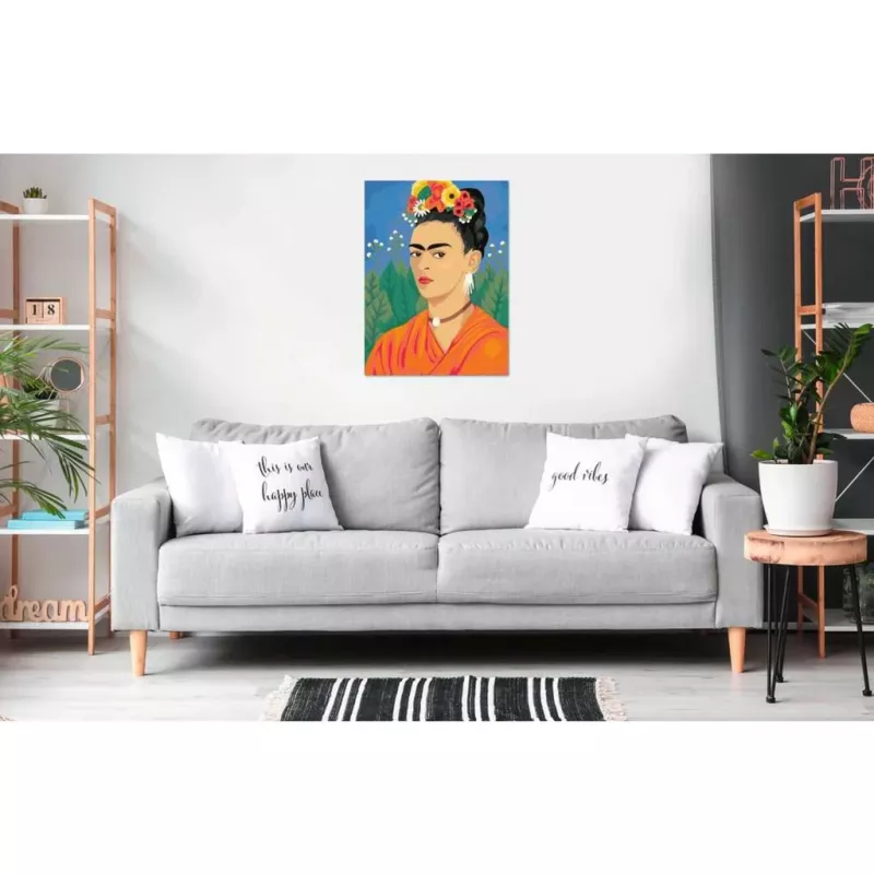 Canvas-schilderset Ravensburger CreArt ART Collection: Frida Kahlo schilderij, Canvas Edition