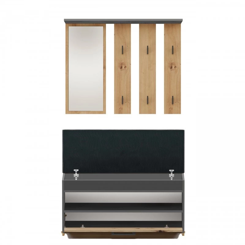 Topeshop GAR PARMA ANT/ART hal kast
