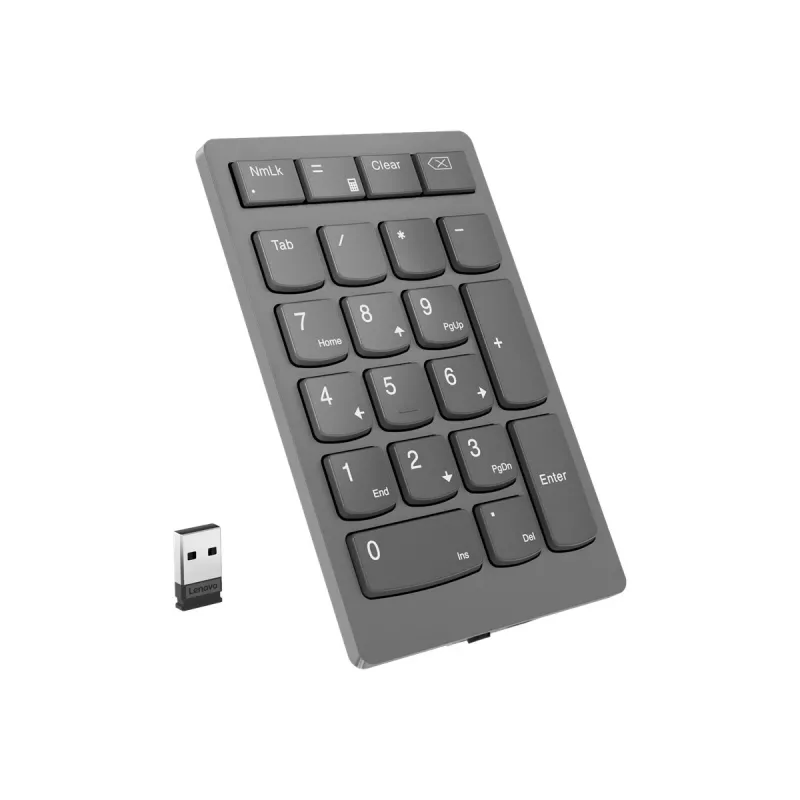 Lenovo 4Y41C33791 Numeriek toetsenblok Universeel RF Draadloos Grijs