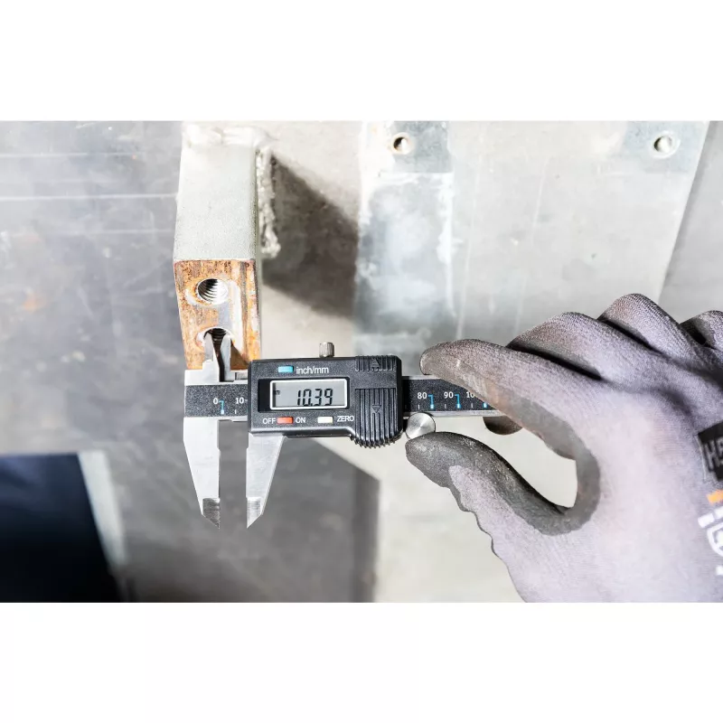 Digitale schuifmaat 2154N-20, meetinstrument zwart