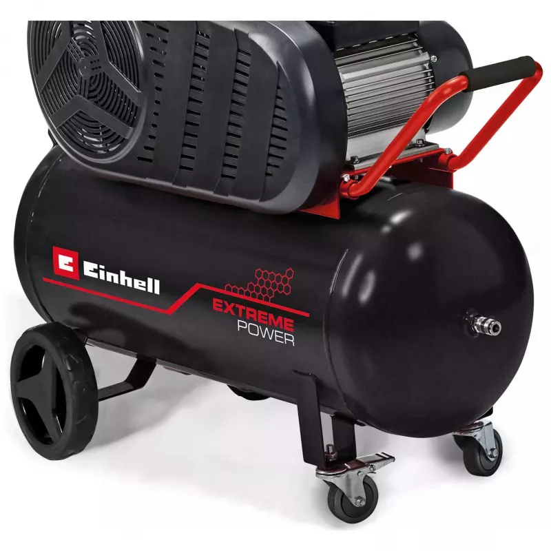 Luchtcompressor EINHELL TE-AC 430/50/10 — 3.000 W, 50 L, stationair, zwart