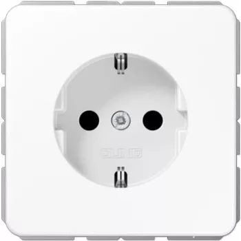 JUNG CD 1520 KI WW Schuko-stopcontact type F wit