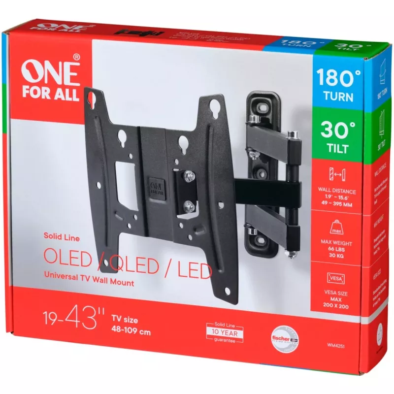 One For All WM4251 zwart