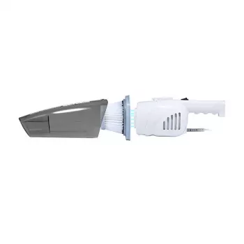 Steelstofzuiger Deerma DX118C — 600 W, HEPA, cycloon, zakloos 1,2 l, wisselstroom, 5 m kabel, wit