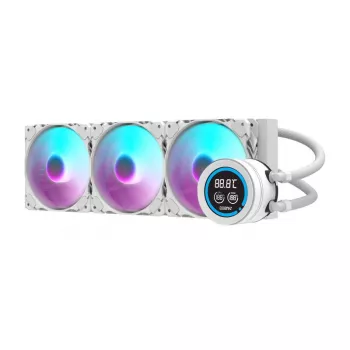 360mm computerradiator Darkflash DN-D360 WHITE — 360mm koelradiator voor pc-waterkoeling