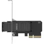ICY DOCK MB305M4P-B wisselraam M.2 NVMe SSD naar PCIe 4.0 x4 adapterkaart