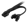 Stroomkabeladapter Triton SST-PP13 — 8-pin EPS naar 8-pin EPS & 4+4-pin