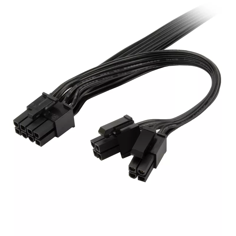 Stroomkabeladapter Triton SST-PP13 — 8-pin EPS naar 8-pin EPS & 4+4-pin