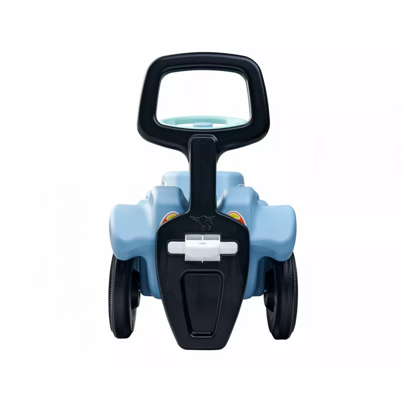 Bobby Car Classic bundel + Walker, loopauto lichtblauw/groen
