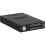 ICY DOCK - ToughArmor - MB834MK-B V2 - 2x M.2 NVMe naar 1x 3,5-inch bay wisselraam metaal met sleutelslot SlimSAS 4i zwart