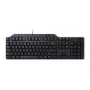 Toetsenbord: Duits (QWERTZ) KB-522 bedrade zakelijke multimedia-USB-toetsenbord zwart (kit) KBD KB-522 WIRED QWERTZ GR (580-17679)