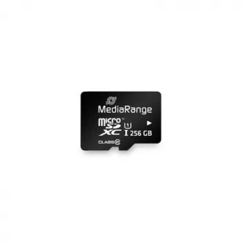 Geheugenkaart MediaRange 256GB MicroSDXC UHS-I Class 10 MR946