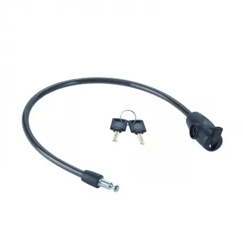 Sleutelfietsslot 10 mm - YCK0/10/60/2 zwart