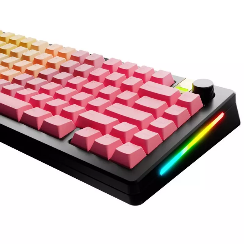 Keycaps GLORIOUS GPBT Gradient Grapefruit ANSI-layout PBT-dye-sub-toetsenkapjesset