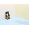iKins hoesje voor Apple iPhone 12 / 12 Pro – zwart, design Café Terrace