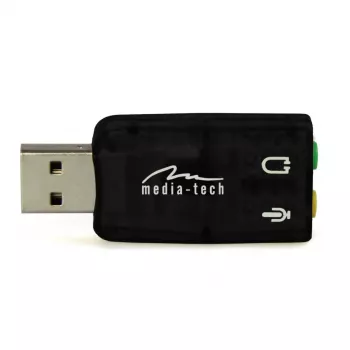 Media-Tech Virtu 5.1 Mt5101 - geluidskaart - 5.1 - USB 2.0