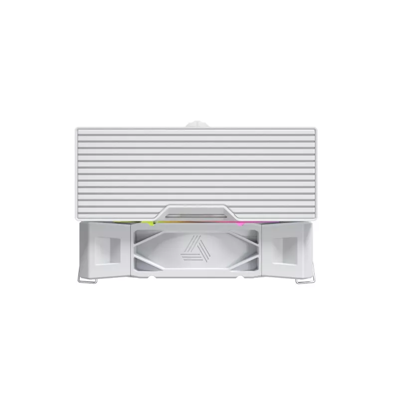 Montech NX400 White ARGB CPU-luchtkoeler, 120 mm, multi-socket, wit