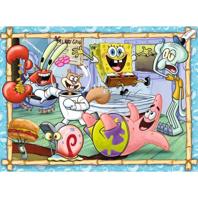 Ravensburger puzzel New Adventures in Bikini Bottom, 200 stukjes, kinderpuzzel