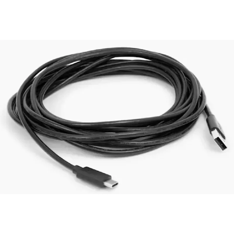 Owl Labs USB-C-naar-USB-A-kabel (4,9 m/16 ft) USB-kabel USB C USB A zwart