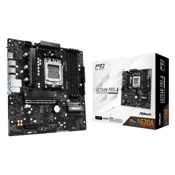 ASRock A620AM PRO-A AM5 Micro-ATX moederbord