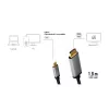 LogiLink CUA0101 USB 3.2 Gen1 Type-C naar HDMI-A kabel 1,8 m zwart grijs