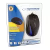 Esperanza EM102B - muis - optisch - 3 knoppen - zwart