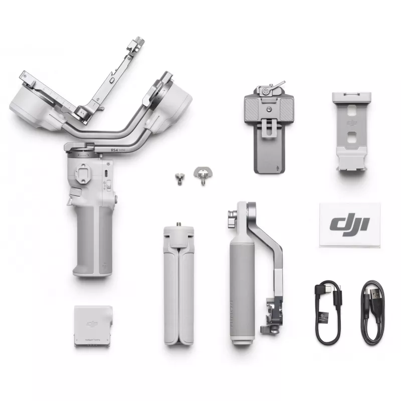 Gimbal stabilisator DJI RS 4 Mini Combo — compacte lichte handstabilisator voor systeemcamera's
