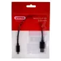 USB-C-naar-USB-A-kabel Unitek Y-C490BK 3.1 Gen1 (USB 3.0), 0,25 m, zwart, stekker-naar-stekker