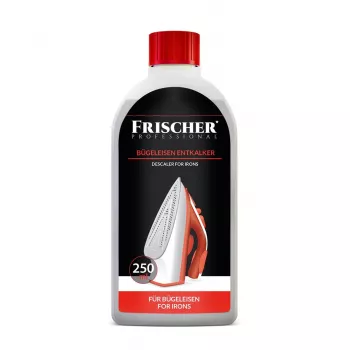 Vloeibare ontkalker FRISCHER FR00015_250 voor huishoudelijke apparaten 0,25 L, voor strijkijzers, kunststoffles