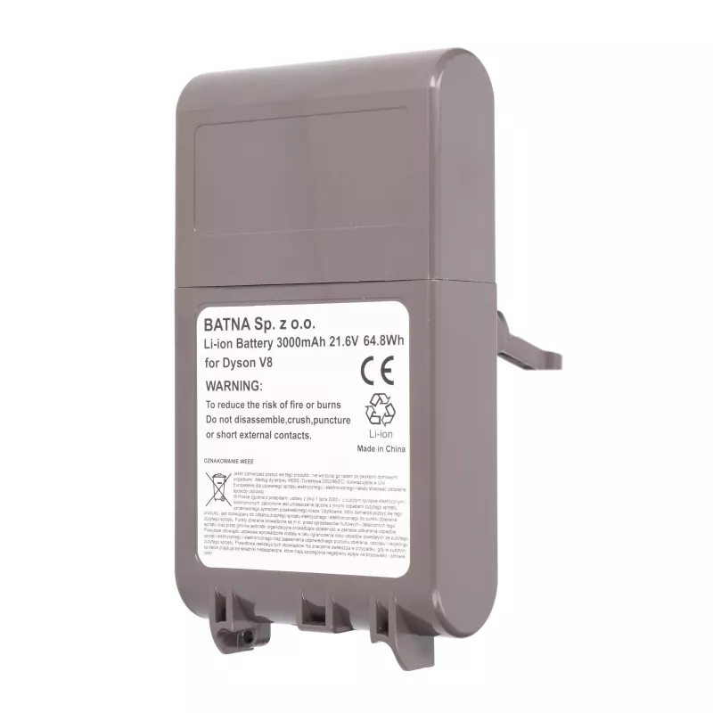Dyson V8 accu 21,6V 3000mAh