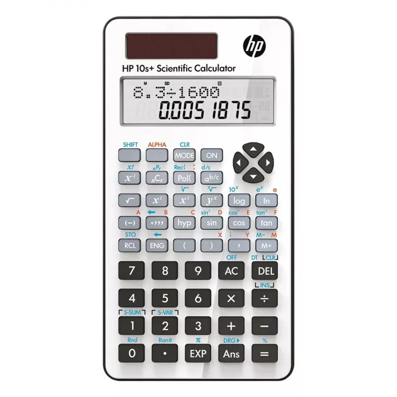 HP 10s+ wetenschappelijke rekenmachine, wit