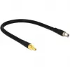 DeLOCK coaxkabel 0,4m RP-SMA/RP-SMA